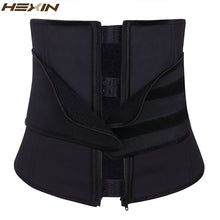 HEXIN Clip and Zip 100% Latex Waist Cincher Corset Underbust Body Shaper Fajas Waist Trainer Abdominal Belt Plus Size